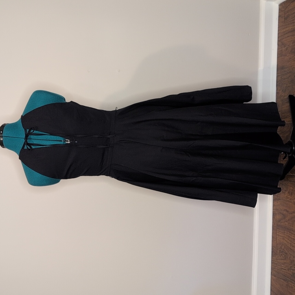 Eliza J Navy Halter Dress - Picture 5 of 6